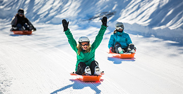 photo d'une activité luge