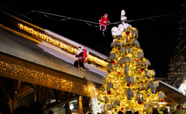 Noel et nouvel à Méribel, Savoie