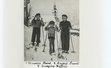 Histoire-Meribel-80-Ans-Enfants-Ski-Locaux-Les-Allues-annees-30-600x400