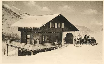 Histoire-Meribel-80-Ans-Tele-traineau-Chalet-Doron-Les-Allues-38-600x400