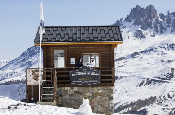 Photo de la piste Le Roc, nouveauté des 3 Vallées